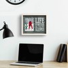 ChalkTalkSPORTS Premier Skiing & Snowboarding Photo Frame | Life is