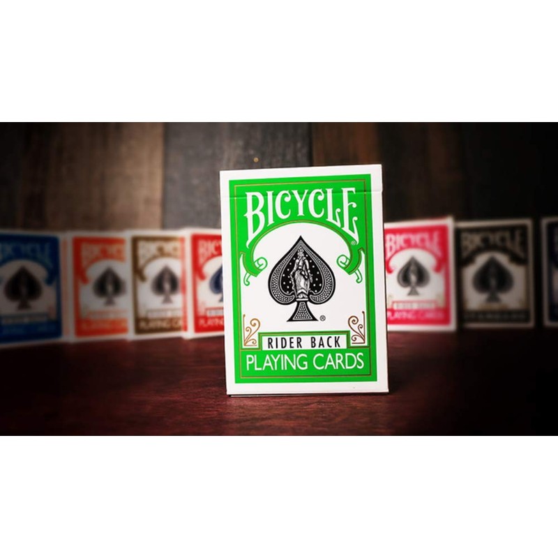 MMS Cards Bicycle Green Back USPCC Trick