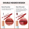 WAJJYM 2-In-1 Peel Off Lip Stain Matte Finish Lip Liner