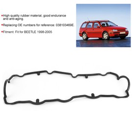 Tissting Dichtung Zylinderkopfhaube, Motorventilabdeckung Dichtung Zylinderkopfnockenabdeckung Dichtung Ventildeckeldichtung 038103469e Ersetzen Sie das Autozubehör für 1998-2005 TDI 1.9L