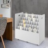 YIYIBYUS Blue Print Storage Organizer - Mobile Roll File Cart,