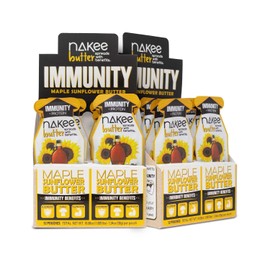 Nakee Butter Immunity Maple Sunflower Seed Butter Starter 24 Packs