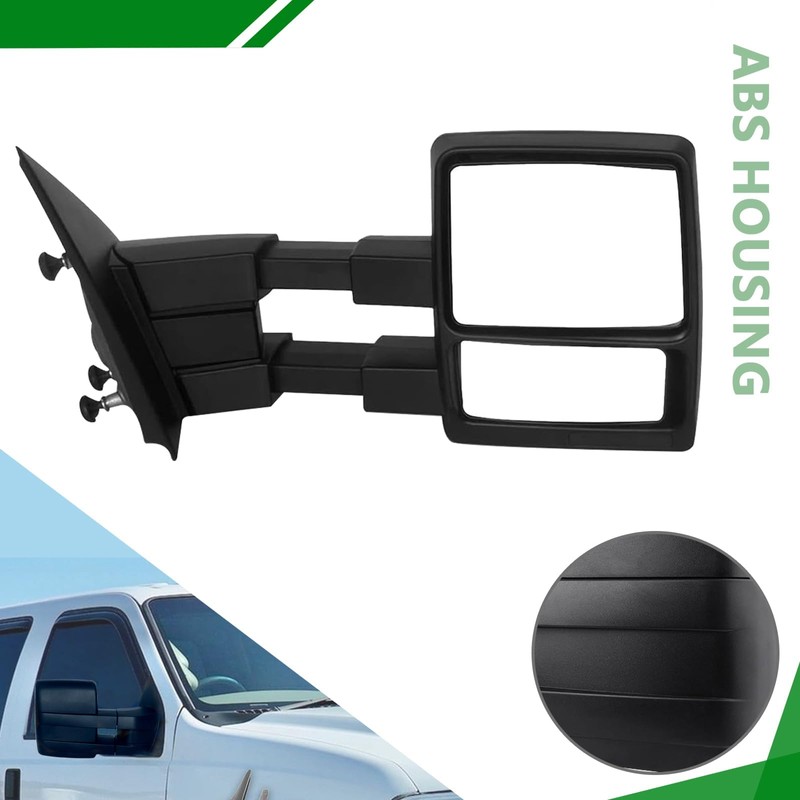 PZ Towing Mirrors Replacement Compatible with Ford F150 2004-2014 Manual