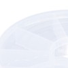 10Pcs Rainbow Shaped Transparent Storage Box Dust Proof Storage Box
