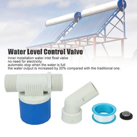 Automatic Float Valve, 3 Sizes, Automatic Water Refill and Stop, Indoor Type Water Level Control Valve for Water Tanks, Water Towers, Solar Water Heater (1)