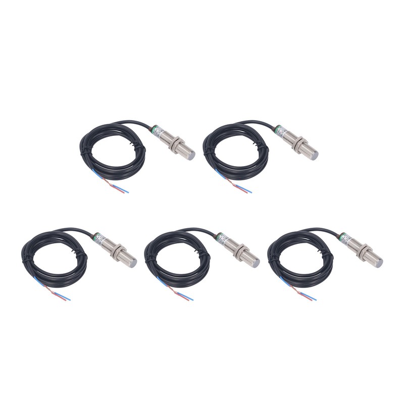 5Pcs Proximity Switch IP65 Waterproof Non Contact 2 Wire Normally