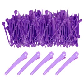 360-Teilige Lockenstifte Und 5-Teilige Kunststoffhaarklammern, Einfache Haarblockler, Haarstyling-Werkzeuge, Hair-Salon-Accessoires.