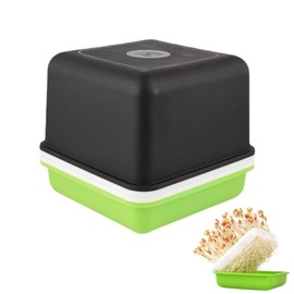 Itisyou Seedling Tray, Sprout, Cultivation Container, Bean Sprout Cultivation Kit, Seedlings, Pots, Sprouts, Sprouts, Cultivation Containers, Peanut Sprout Case, Home Garden, Gardening