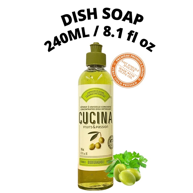 Cucina Fruits & Passion Travel Mini Dish Detergent Refill 3-Pack