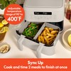 BELLA bella 4 Qt TriZone Air Fryer, EverGood? Ceramic Nonstick