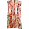 Jeamis Rainbow Silk Loop Colour Gradient Spring Round Scarf Rainbow