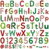 Faccito 231 Pcs Christmas Bulletin Board Decoration Winter Letters Cutouts
