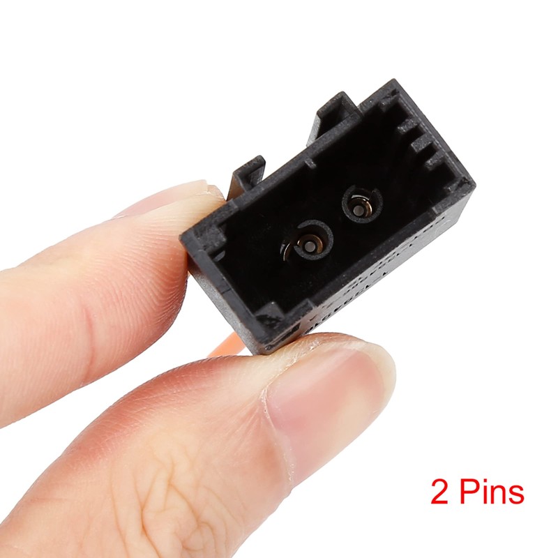 X AUTOHAUX Automobile Fiber Optical Optic Loop Cable Bypass Connector