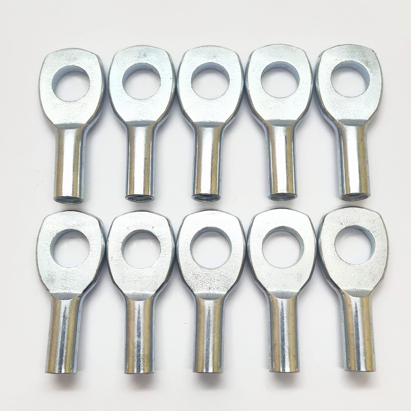 Profelinx Gym Cable Accessories, 10 Cable Eyelet Terminals for 4mm