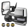 AUTOSTARSHIP Towing Mirrors Power Heated Compatible for 2008-2013 Chevy GMC