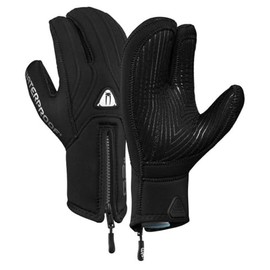 Waterproof G2 3 Finger 5 mm Diving Gloves Neoprene Gloves (M)