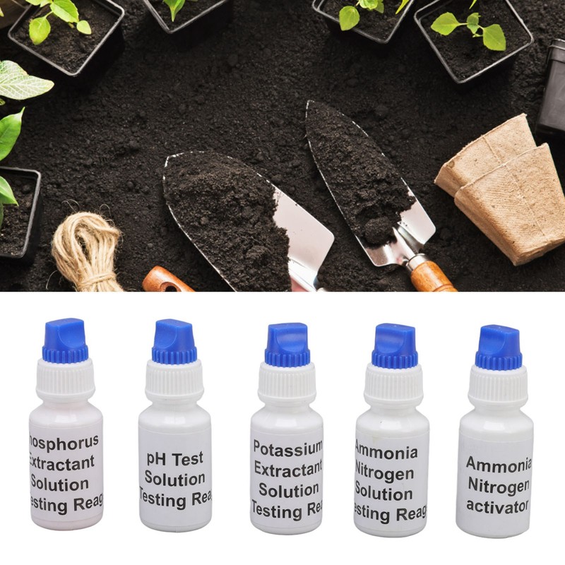 Soil Test Liquid Solution PH Nitrogen Phosphorus Potassium Measuring Soil