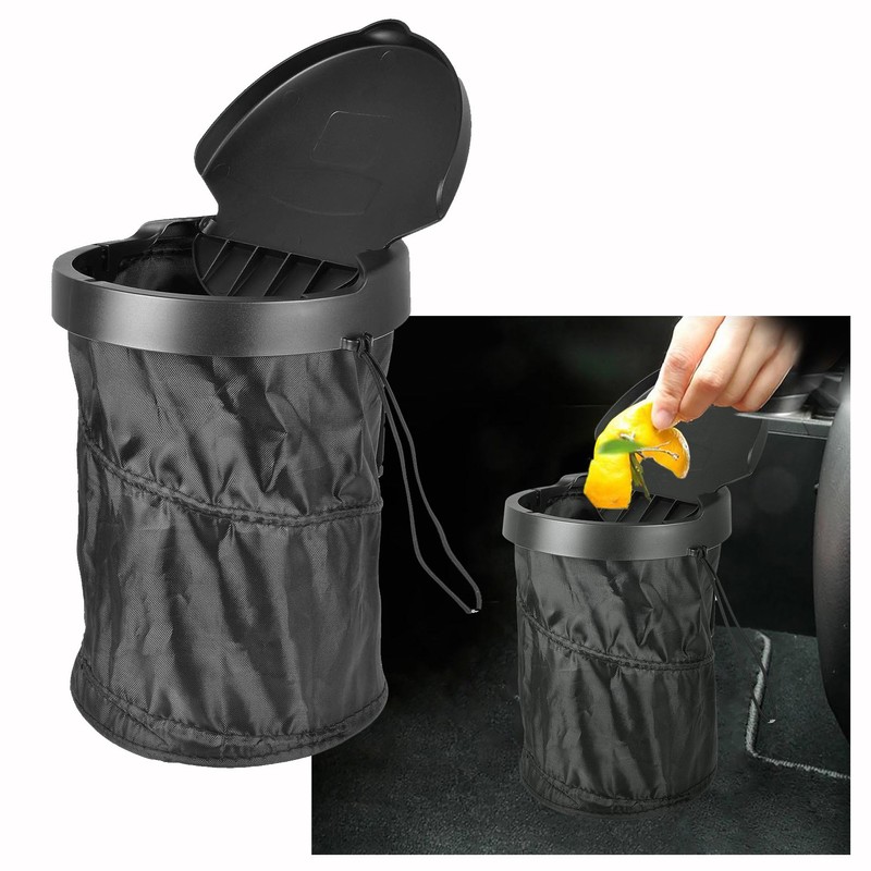 OFKPO Car Rubbish Bin, Foldable Repeatable Waste Bin / Waste