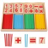 camelize camelize Montessori mathematisches Spielzeug Holz,Rechenstäbchen,Zahlenlernspiel, Pädagogisches Mathe-Spielzeug für Kinder