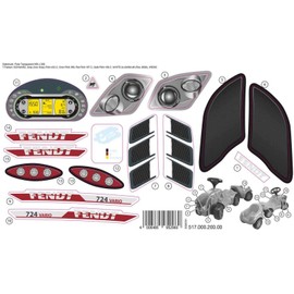 Rolly Toys Sticker rollyMinitrac Fendt