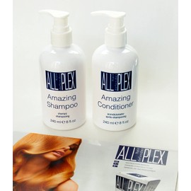 PLEX B.T Amazing Shampoo and Conditioner 8oz with Convenient Pump Duo