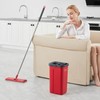 BOSHENG Mop and Bucket with Wringer Set, Flat Mop and