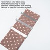20pcs Stainless Steel Hemming Clips with 2pcs Diagonal Seam Tapes