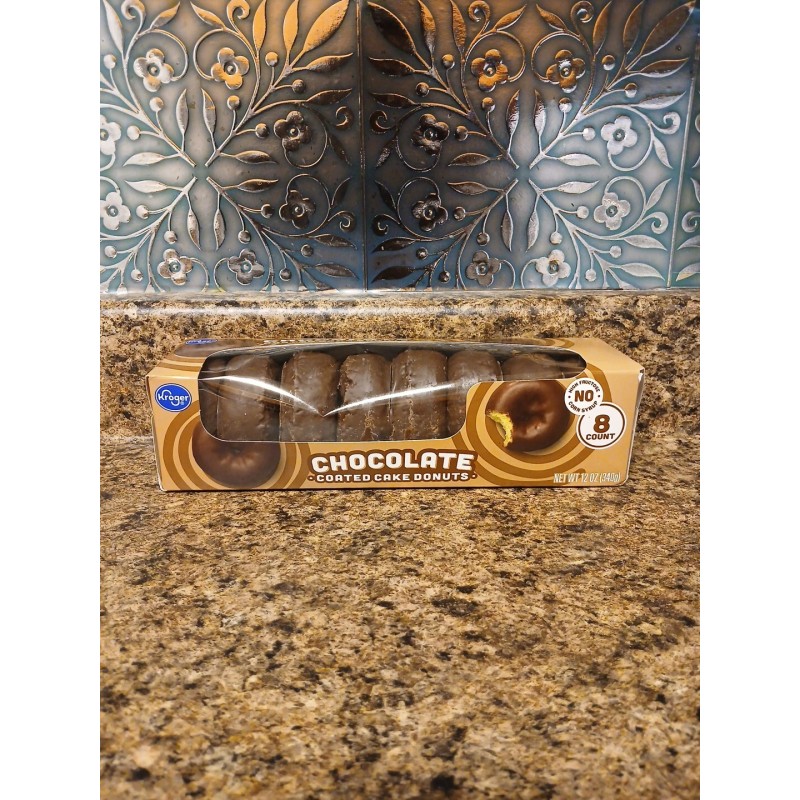 Kroger Donuts ~ 8 Cnt. - Chocolate