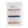 BOJACK 630 Pcs 17 Values Resistor Kit 0 Ohm-1M Ohm