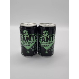 Fanta 2023 What The Fanta Zero Sugar Mystery Flavor Fanta Soda 2 Full 7.5oz Mini Cans