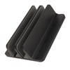 Vertical Laptop Stand Aluminum Alloy Double Dock Black Multifunctional Cooling