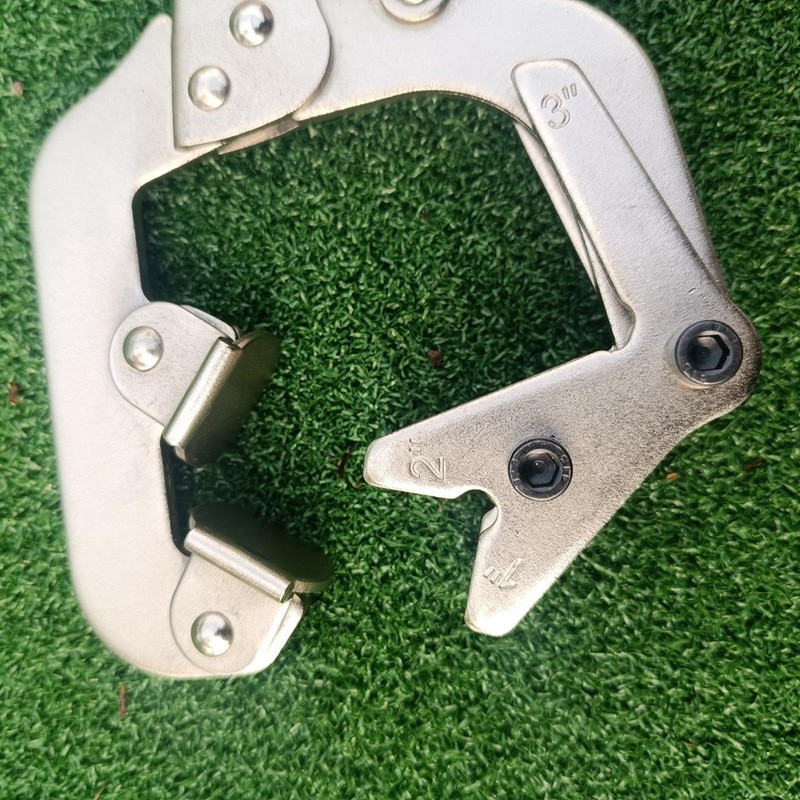 Toysmith Welding Pipe Pliers, Locking Plier Clamp, 10" Adjustable Anti-Slip