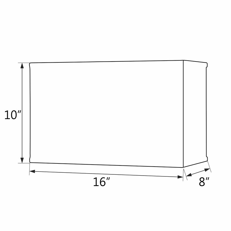 Aspen Creative 36006, Transitional Rectangular Hardback Shaped Spider Construction Lamp