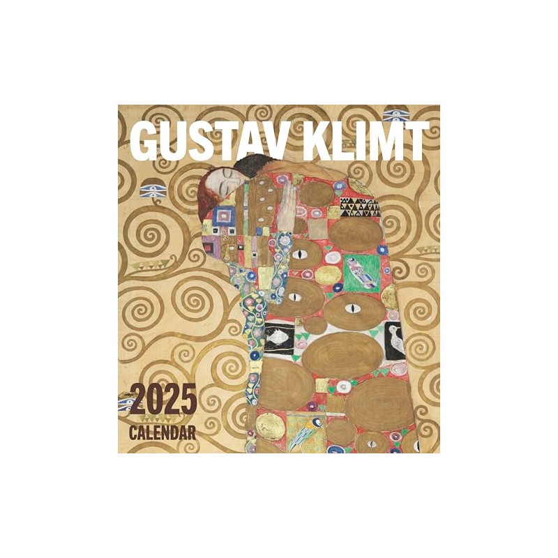 Gustav Klimt 2025 Wall Calendar