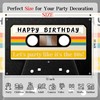 Let's Party Like It's The 80s Backdrop - Retro Cassette