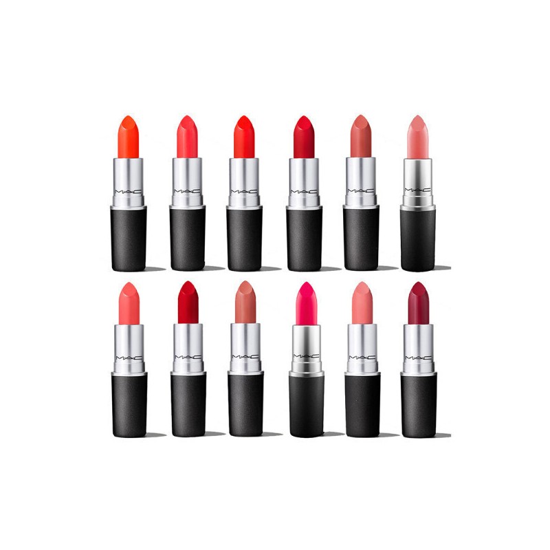 Mac Lipstick/-/925/Meah/3g/Mat/Retro/Lip/Facial Powder/Kiss