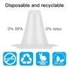 100 Pcs Ear Thermometer Probe Covers, Refill Caps Replacement Lens