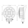 AdLuminis LED Work Light Round 30 Watt 2350 Lumen for