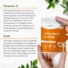 Vitamin C & Zink - 120 Tabletten - Hochdosiert mit