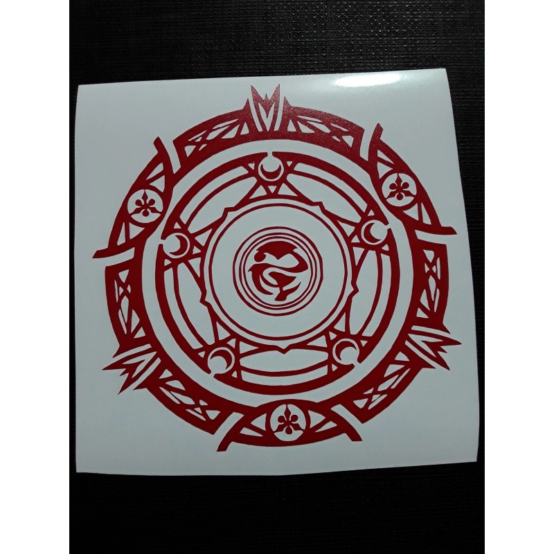 House of Gremory Seal Symbol Rias High School DxD Sticker