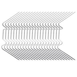 Pack of 100 Greenhouse Z Clips for Glass, Greenhouse Glass Clips, Spring, Greenhouse Glazing Clips, Stainless Steel Greenhouse Window Clips, Glass Panes Mounting Clips for Greenhouse Glass