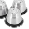 Coffee Capsule Set Stainless Steel Reusable Refillable Capsule Fit for