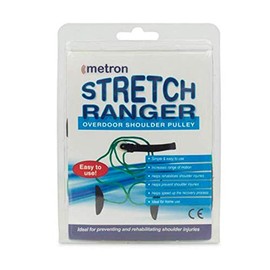 Metron Stretch Ranger Overdoor Shoulder Pulley, Increases Range of Motion, Strengthen Muscles to Help Prevent Shoulder Injuries, Simple and Easy to Use Ideal for Home Use, Speeds Up Recovery Process, Over-The-Door Pulley