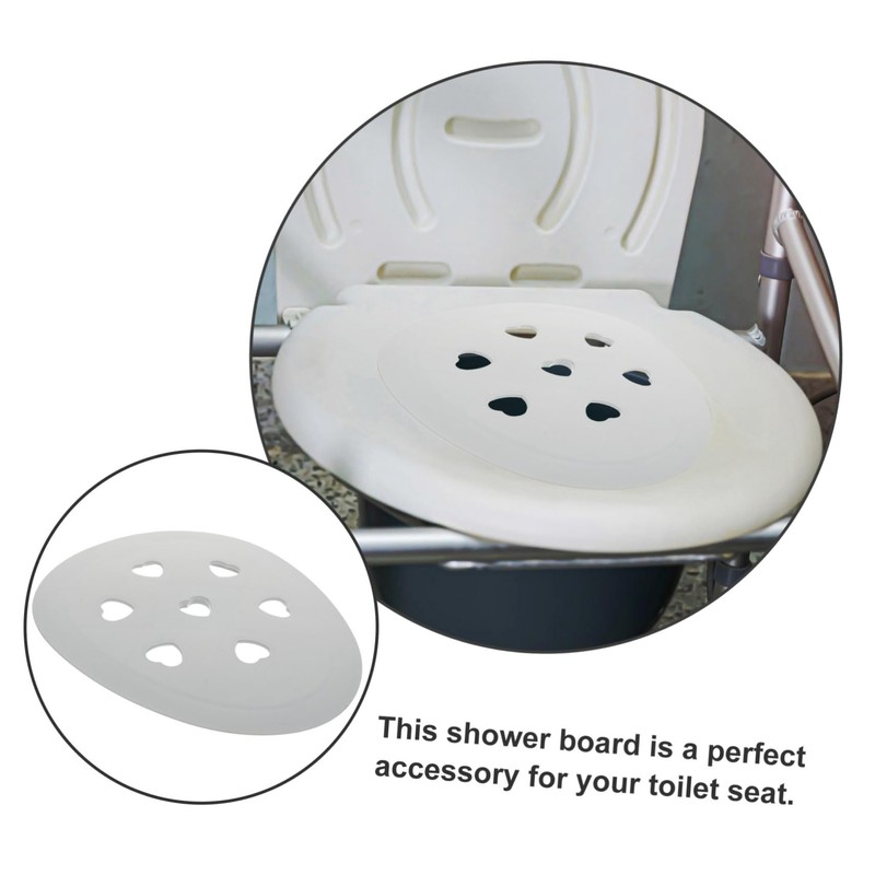 SAFIGLE Elderly Commode Shower Board Durable Board for Toilet Stool