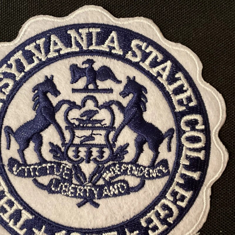 Unbranded PENNSYLVANIA STATE COLLEGE PENN STATE Vintage embroidered iron-on patch