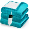 greenoak Heated Blanket Electric Twin 62"X84", Heating Blanket with 10