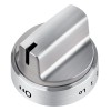 DPHealth 5PCS Stainless Steel Control Knob Compatible with GE Gas
