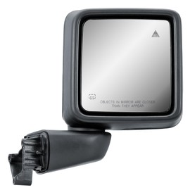 Replacement Passenger Right Side Door Mirror Power and Heated with BLIS for Jeep 18-24 Wrangler and Gladiator