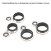 37Pcs Fishing Rod Guides Top Tip Ring Telescopic Surf Casting