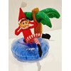 Decsee Elf Inflatable Rubber Ring - PALM TREE - Float